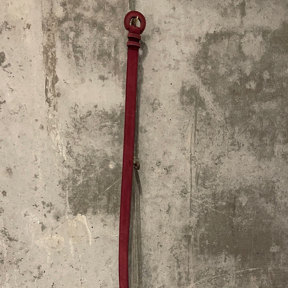 Maroon belt